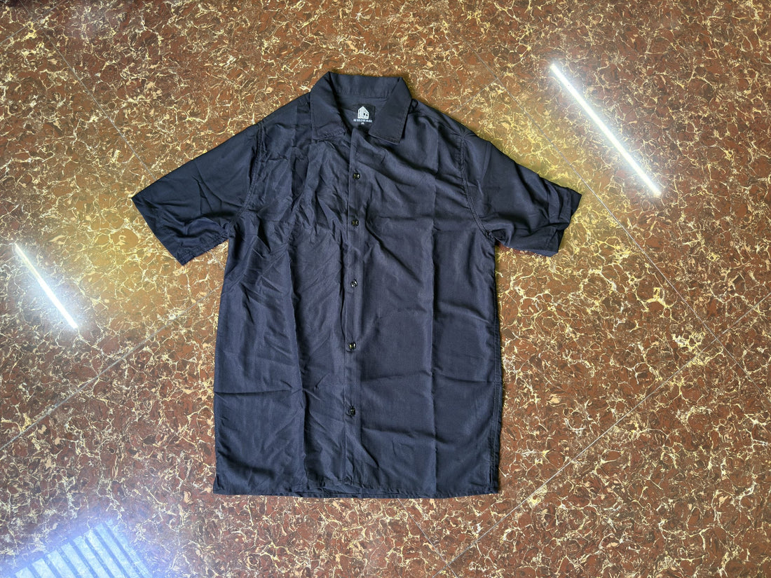 Full black half sleeve Cuban shirt from BLISS