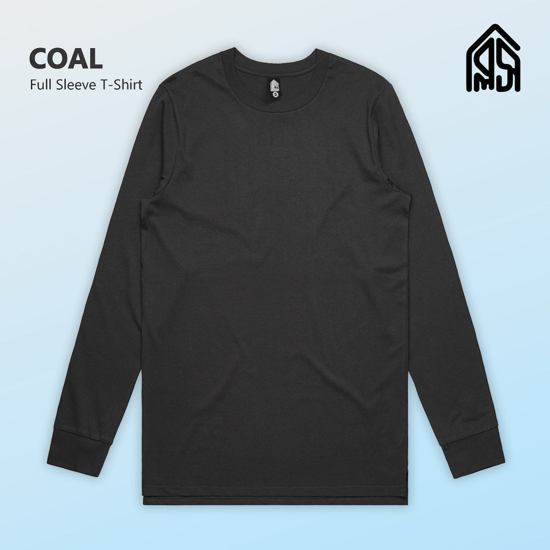 Coal full sleeve solid t-shirt classic fit from BLISS