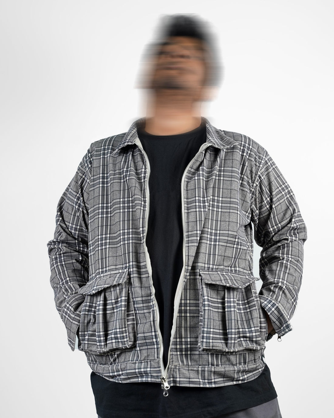 Two way zipper cord winter jacket from BLISS