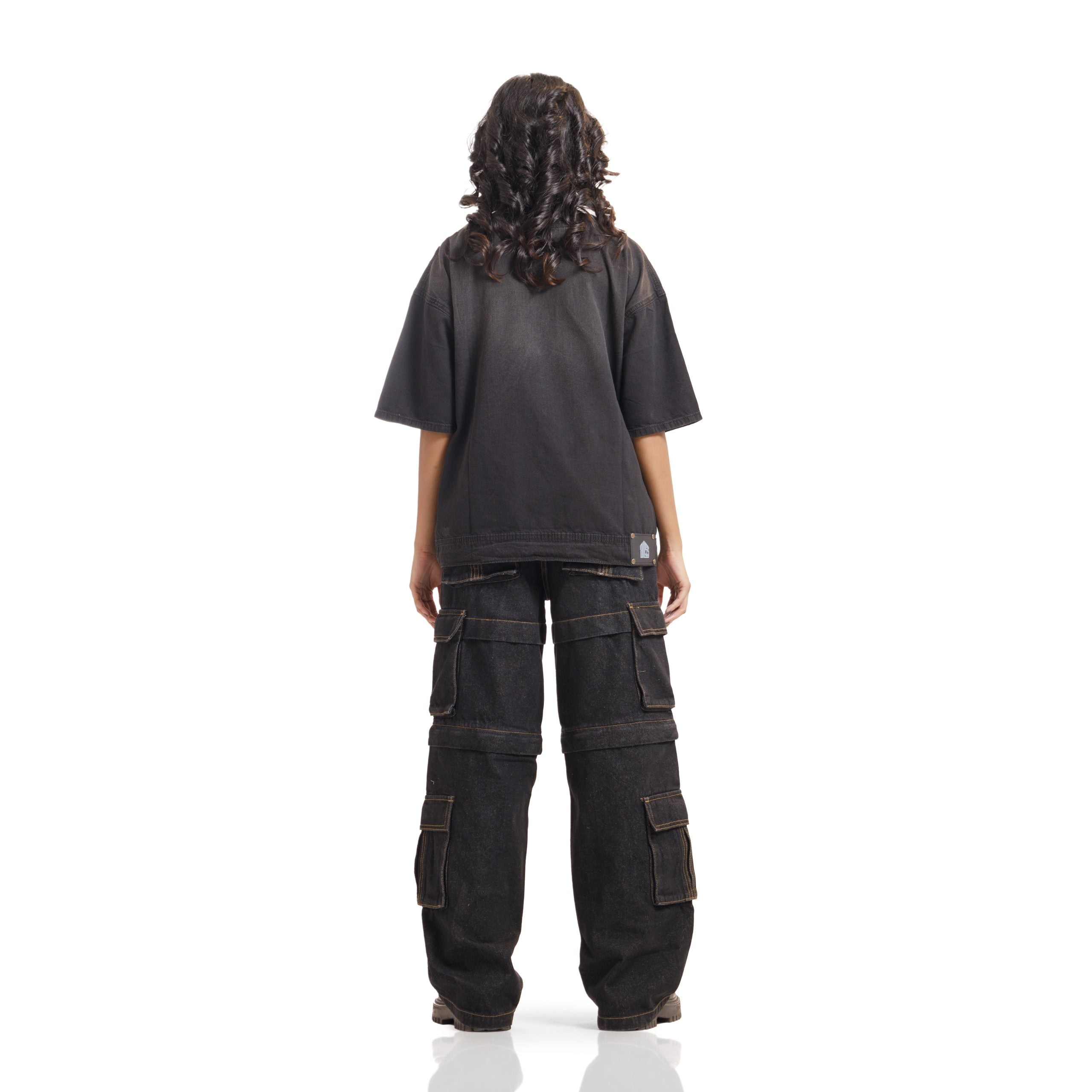 Black Denim Jersey