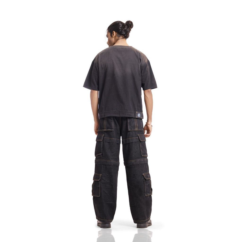 Black Denim Jersey