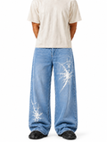 WEBBED — Straight Fit Baggy Full Pant *