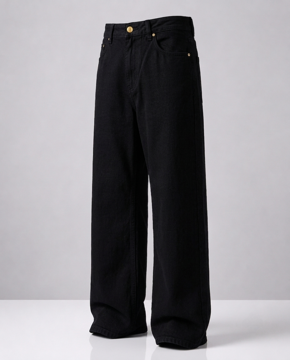 Midnight Flow Baggy Denim 5 Pocket - Baggy Full Pant