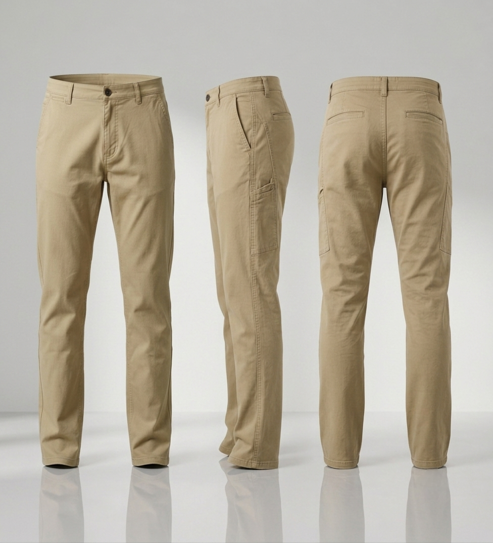 Ivory - Regular Fit Gabardine