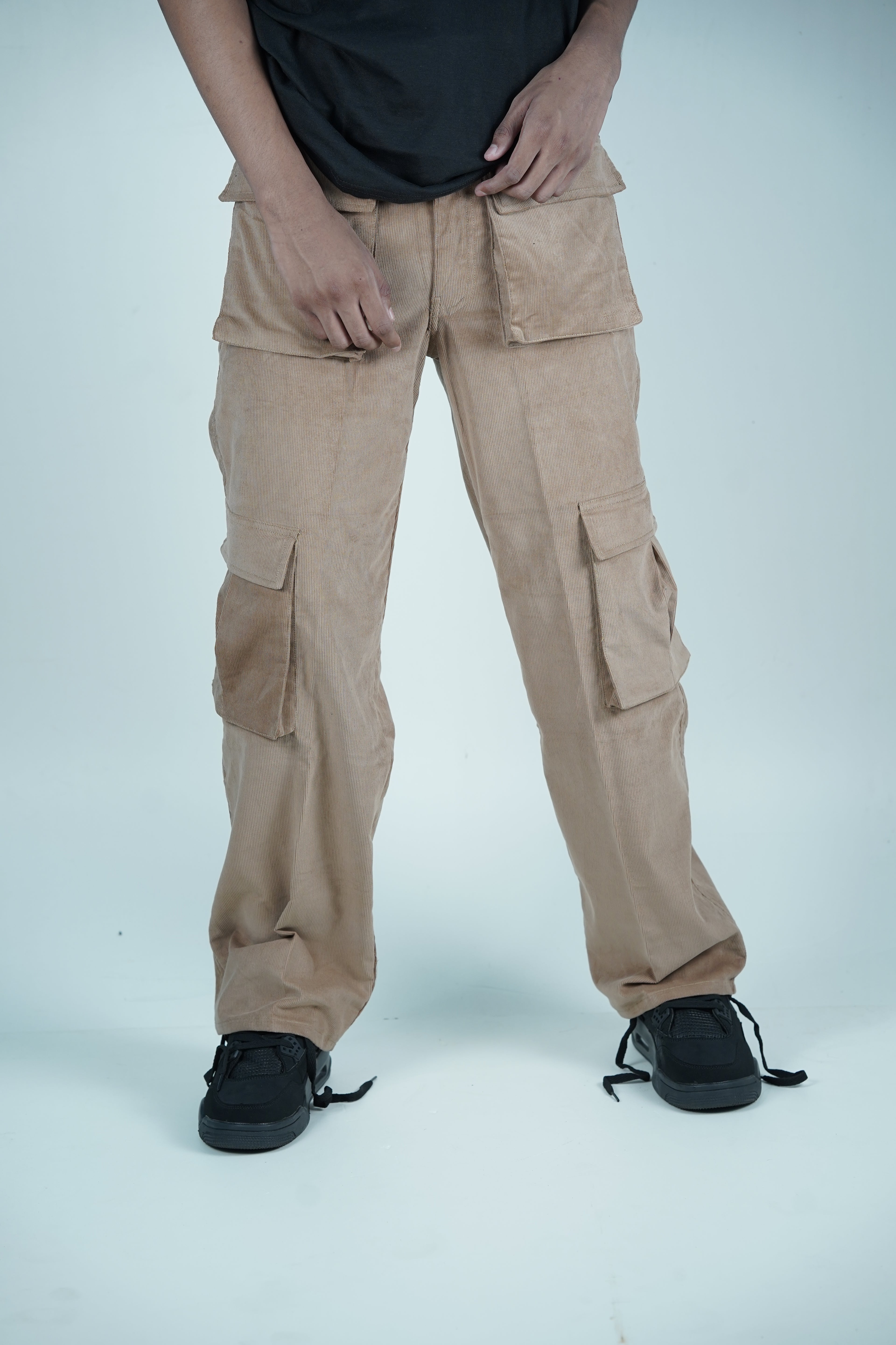 Brown Cord 6 Pocket – Baggy Full Pant