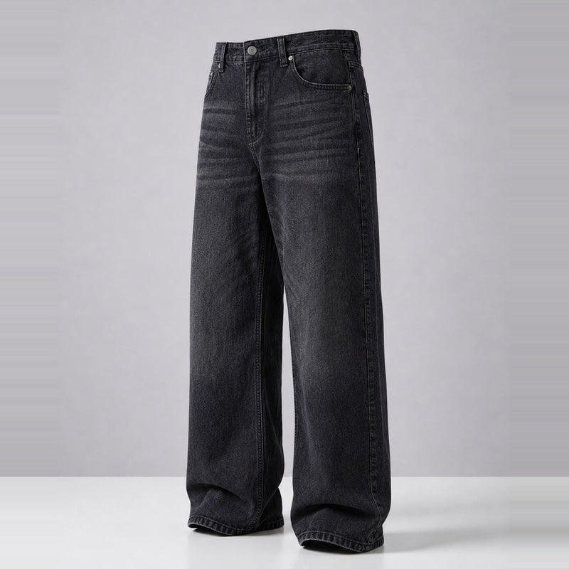Smokenite Denim 5 Pocket - Straight Fit Baggy Full Pant