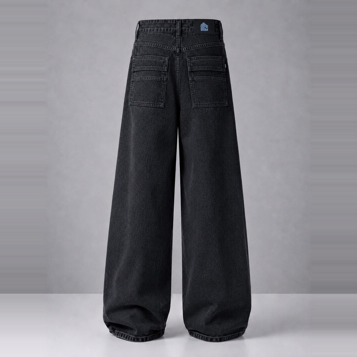 Midnight Flow Baggy Denim 5 Pocket - Baggy Full Pant 1:1