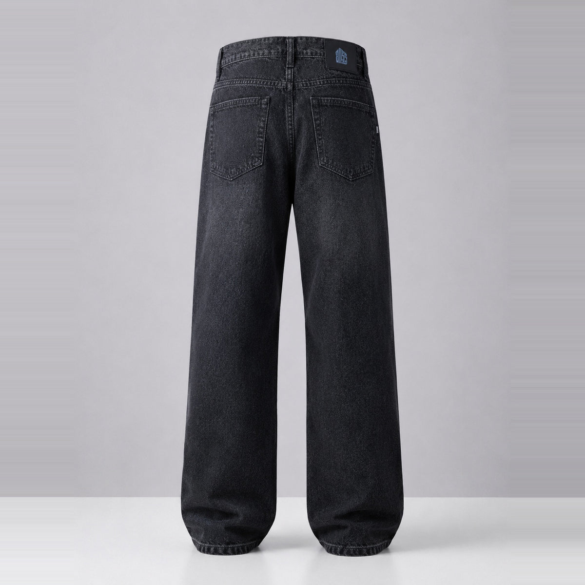 Smokenite Denim 5 Pocket - Straight Fit Baggy Full Pant 1:1
