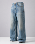 Skydust Denim 5 Pocket - Straight Fit Baggy Full Pant