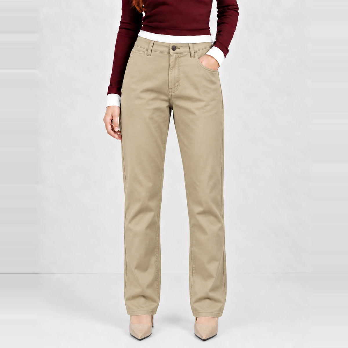 Ivory - Regular Fit Gabardine 1:1