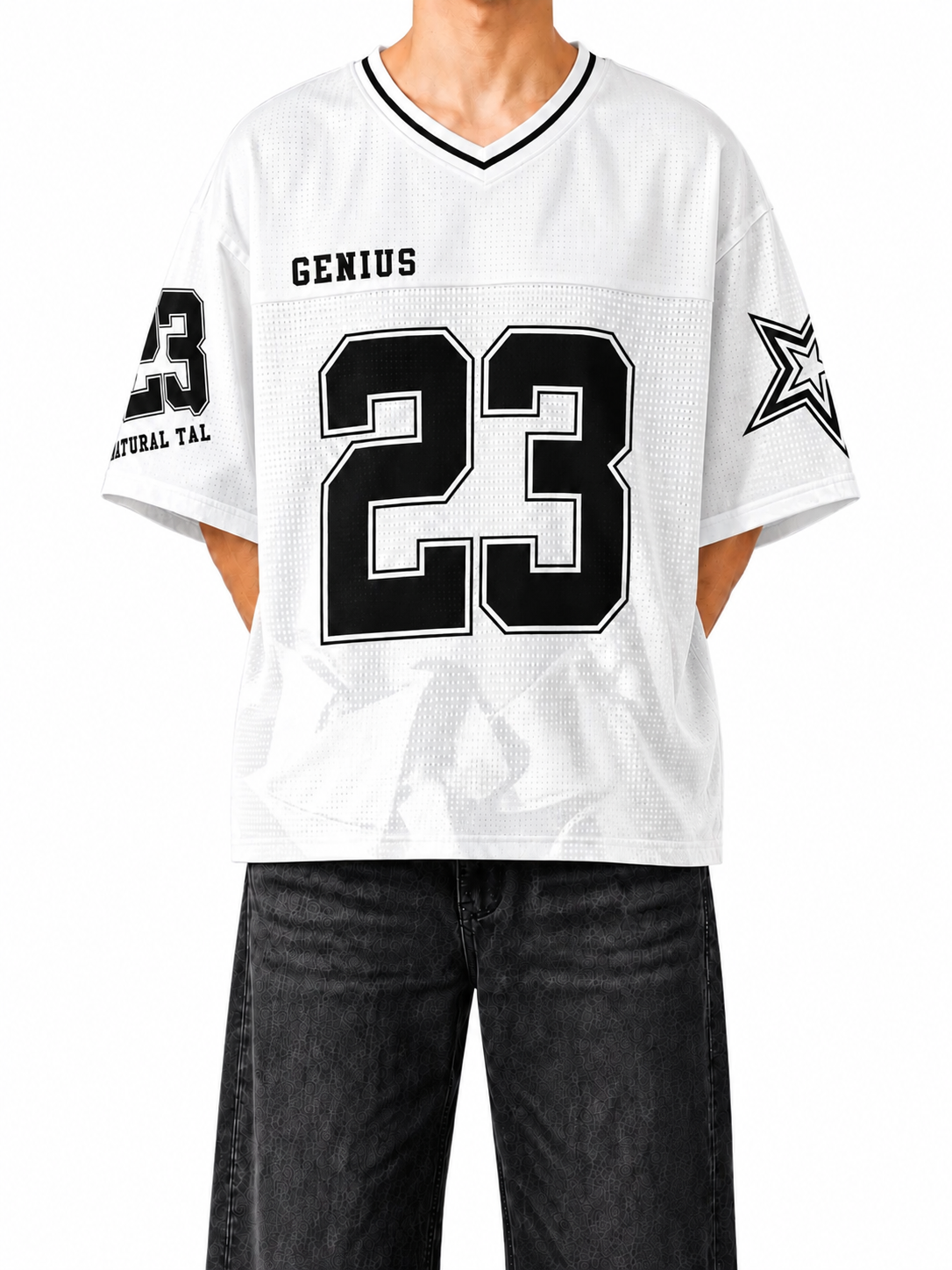 GENIUS - Drop sholuder jersey *