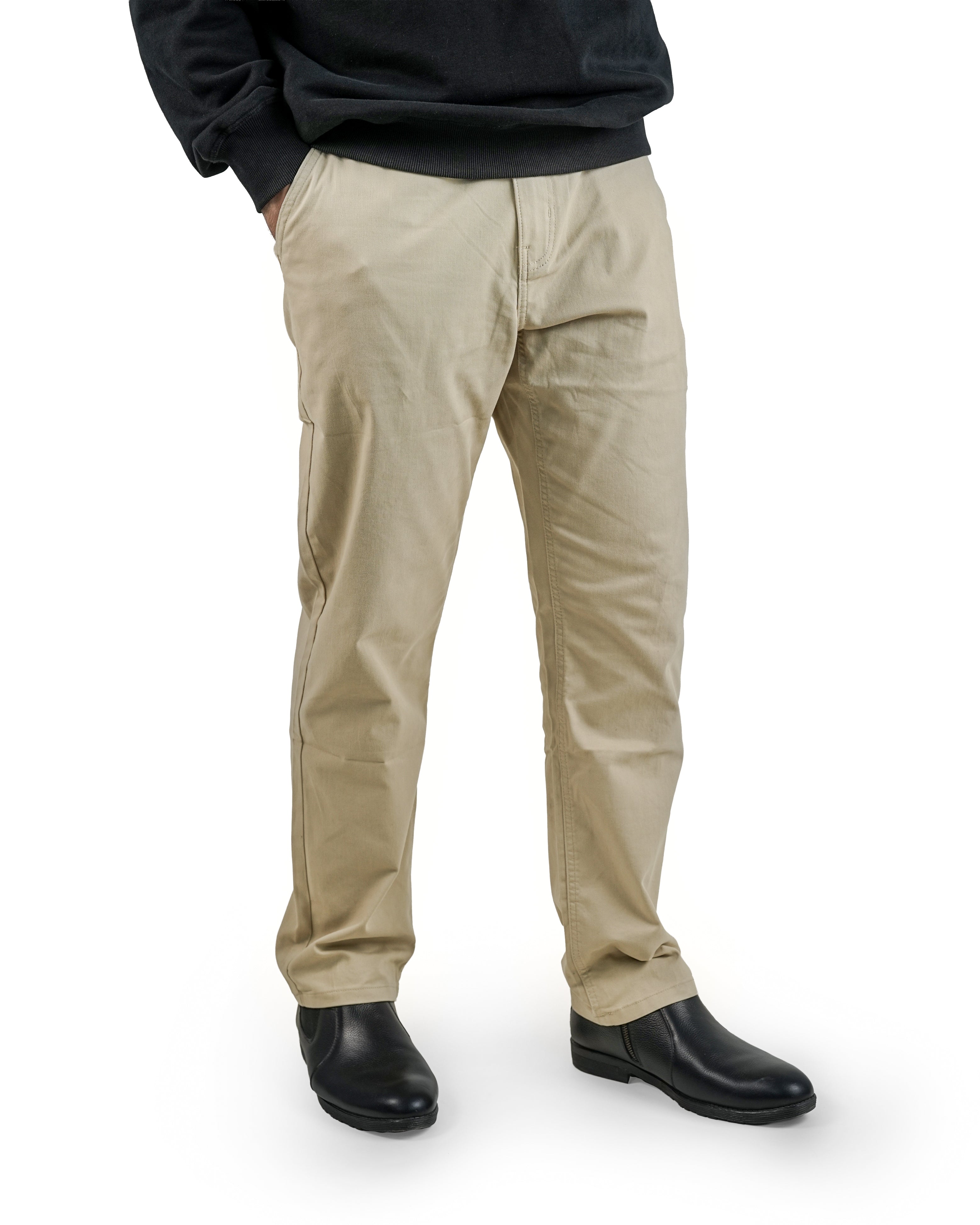 Ivory - Regular Fit Gabardine