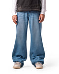 Sky Fade Baggy Denim 5 Pocket Full Pant – BLISS Clothing