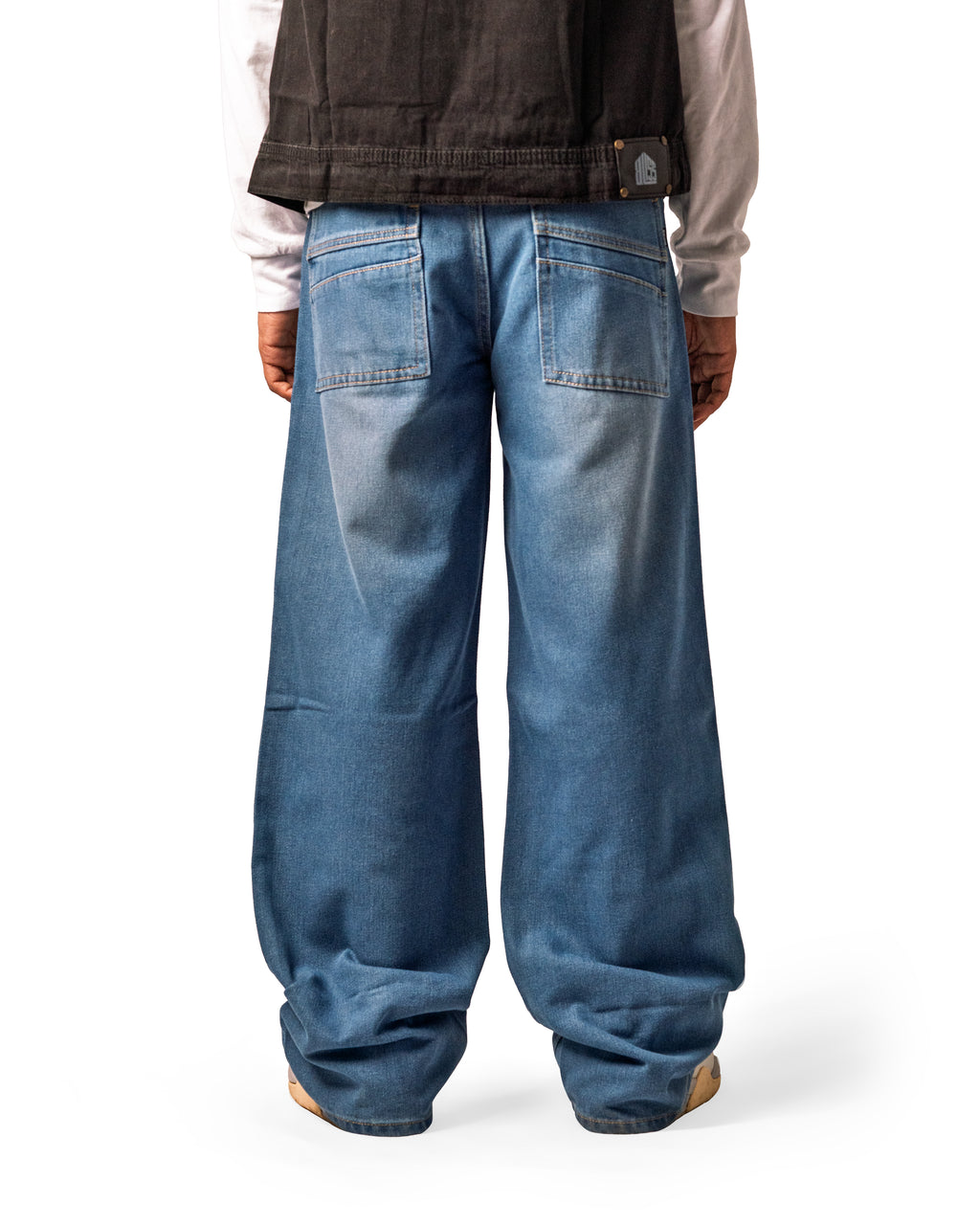 Sky Fade Baggy Denim 5 Pocket - Baggy Full Pant