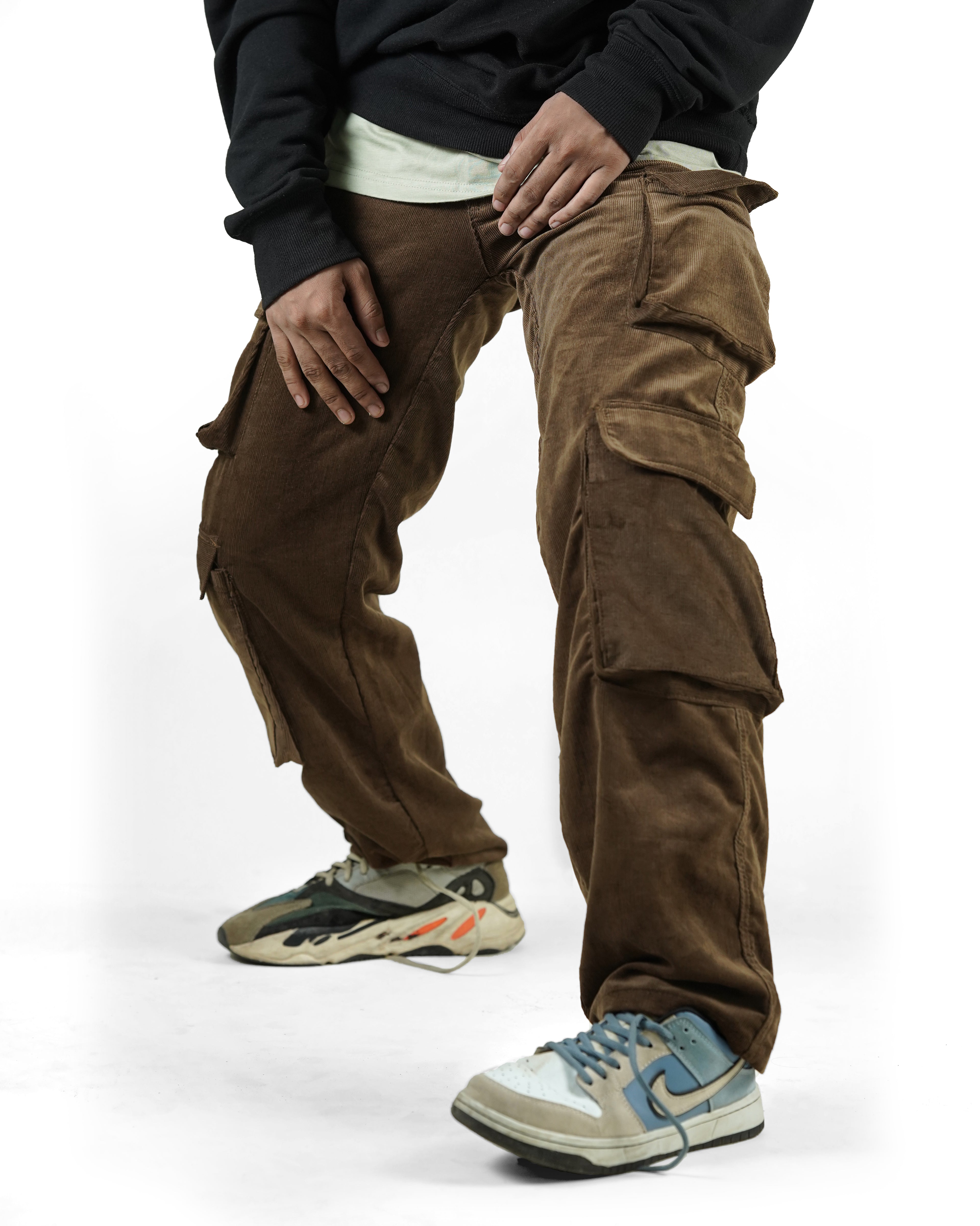 Chocolate Cord 8 Pocket – Baggy Full Pant
