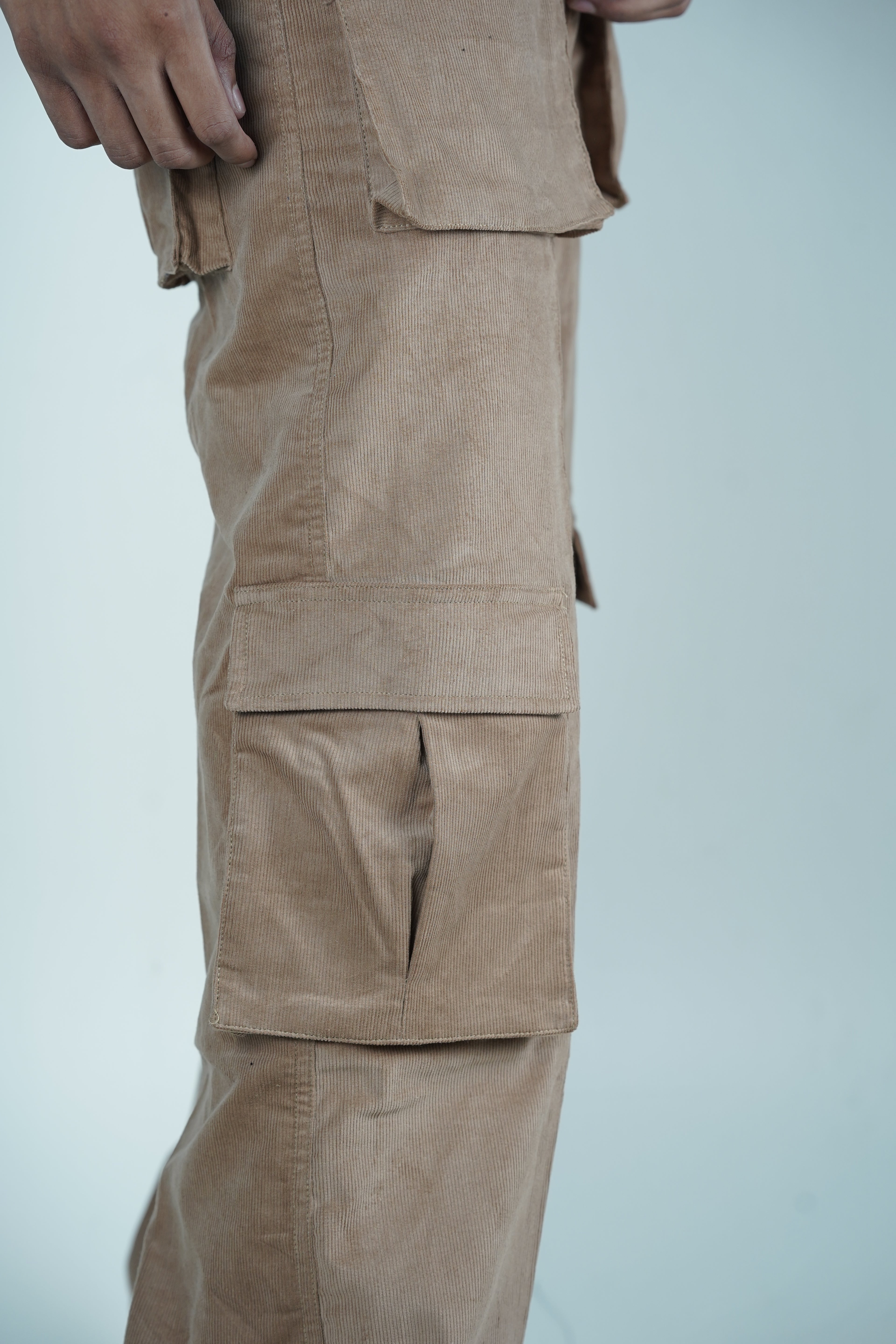 Brown Cord 6 Pocket – Baggy Full Pant