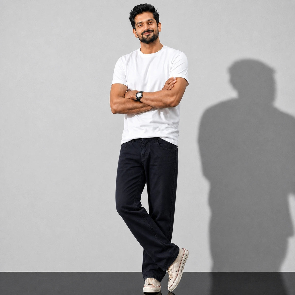 Dusky - Regular Fit Gabardine - Front Hero