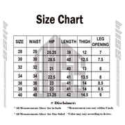 Dusky - Regular Fit Gabardine - Size Chart