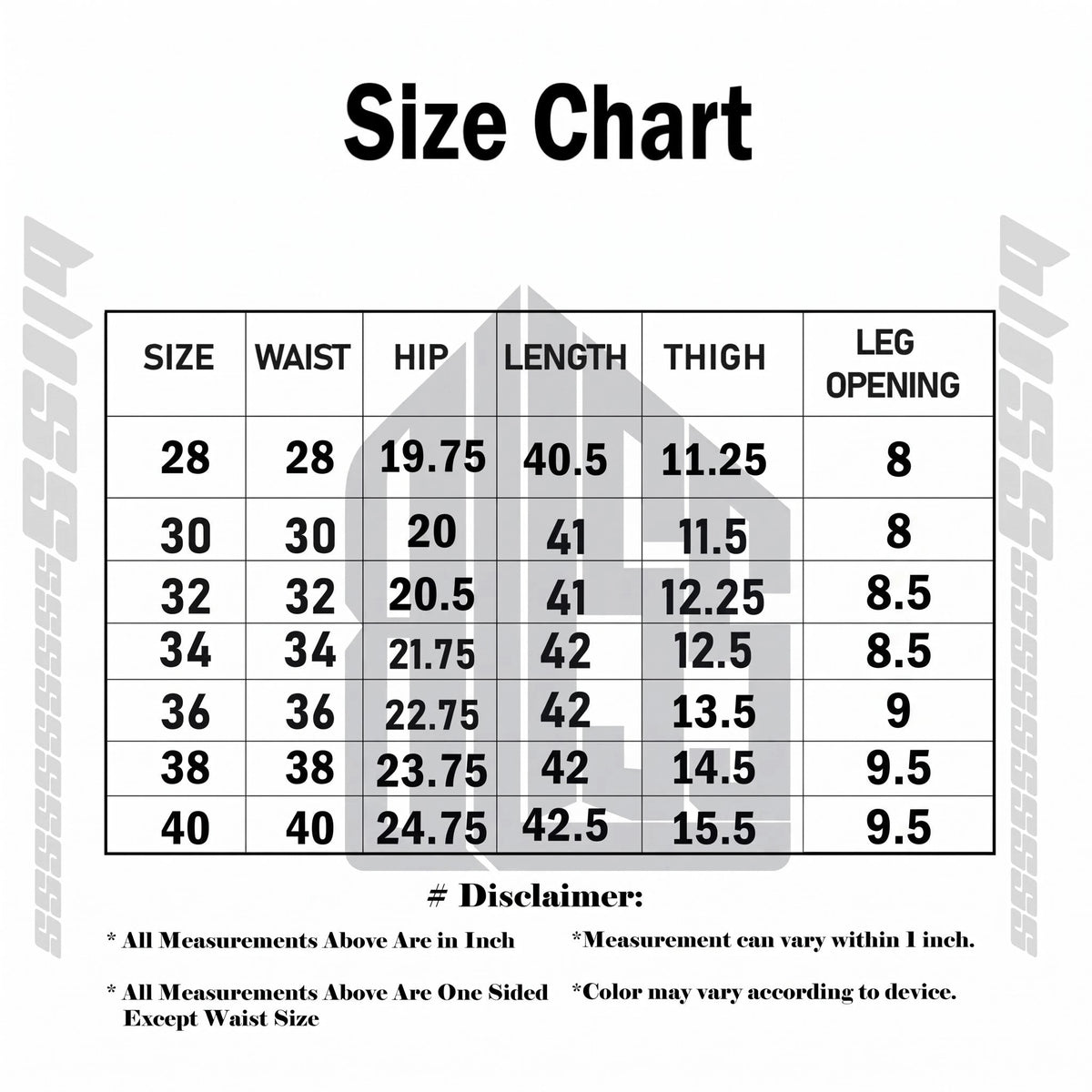 Echo - Regular Fit Denim* - 1:1 Shot 6