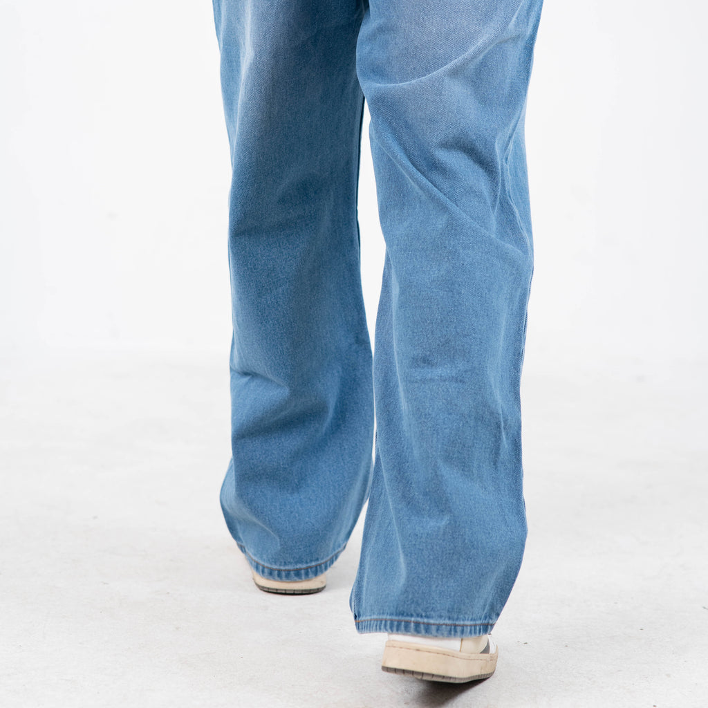 Frosteal Denim 5 Pocket - Straight Fit Baggy Full Pant