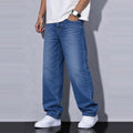 Frosteal Denim 5 Pocket - Straight Fit Baggy Full Pant - 2 Model Front