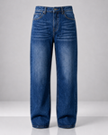 Neptune Denim 5 Pocket Straight Fit Baggy Full Pant – BLISS Clothing