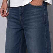 Lunardust Denim 5 Pocket - Straight Fit Baggy Full Pant - 1:1 Square Shot 3