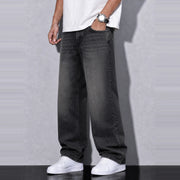 Smokenite Denim 5 Pocket - Straight Fit Baggy Full Pant - 1:1 Square Shot 2