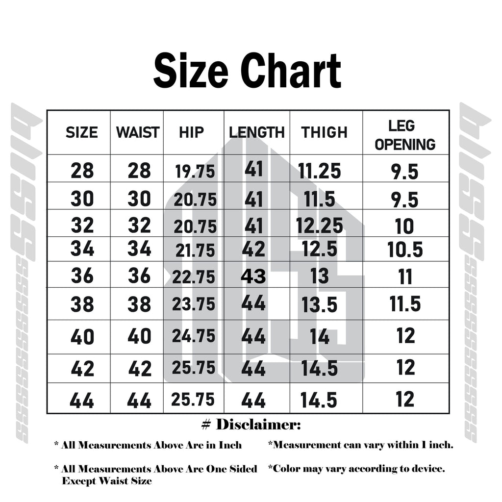 Sky Fade Baggy Denim 5 Pocket - Baggy Full Pant