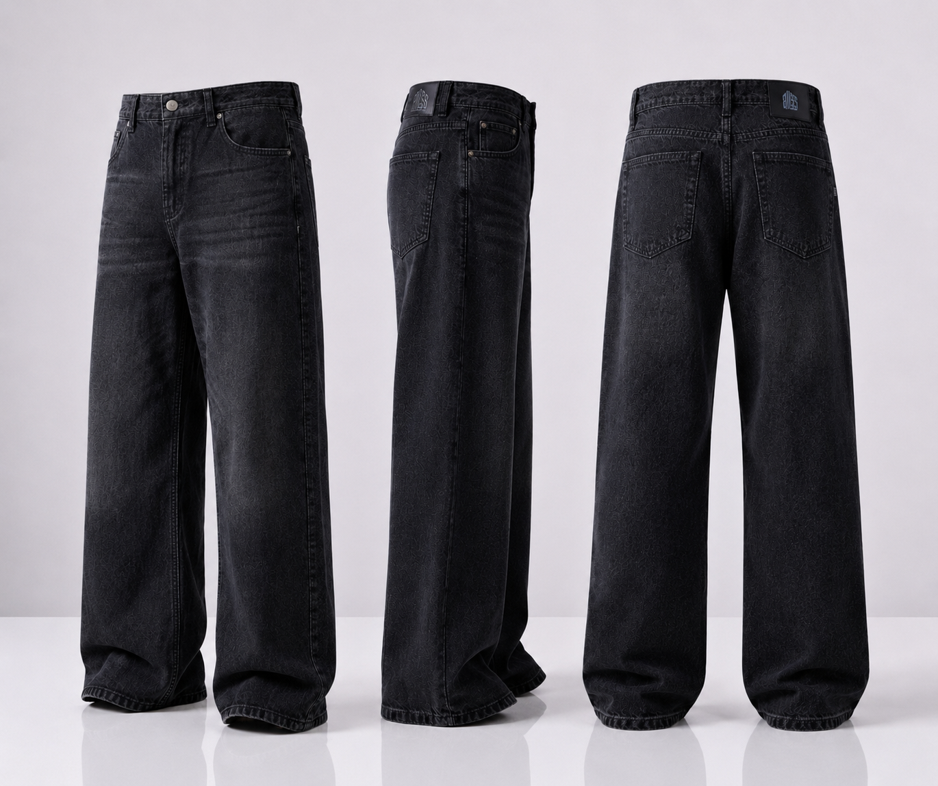 Smokenite Denim 5 Pocket - Straight Fit Baggy Full Pant