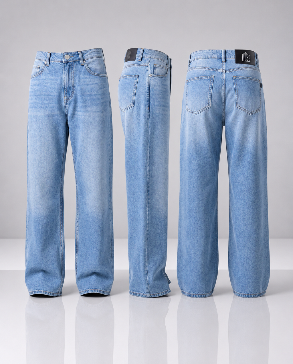 Skyrush Denim 5 Pocket - Straight Fit Baggy Full Pant