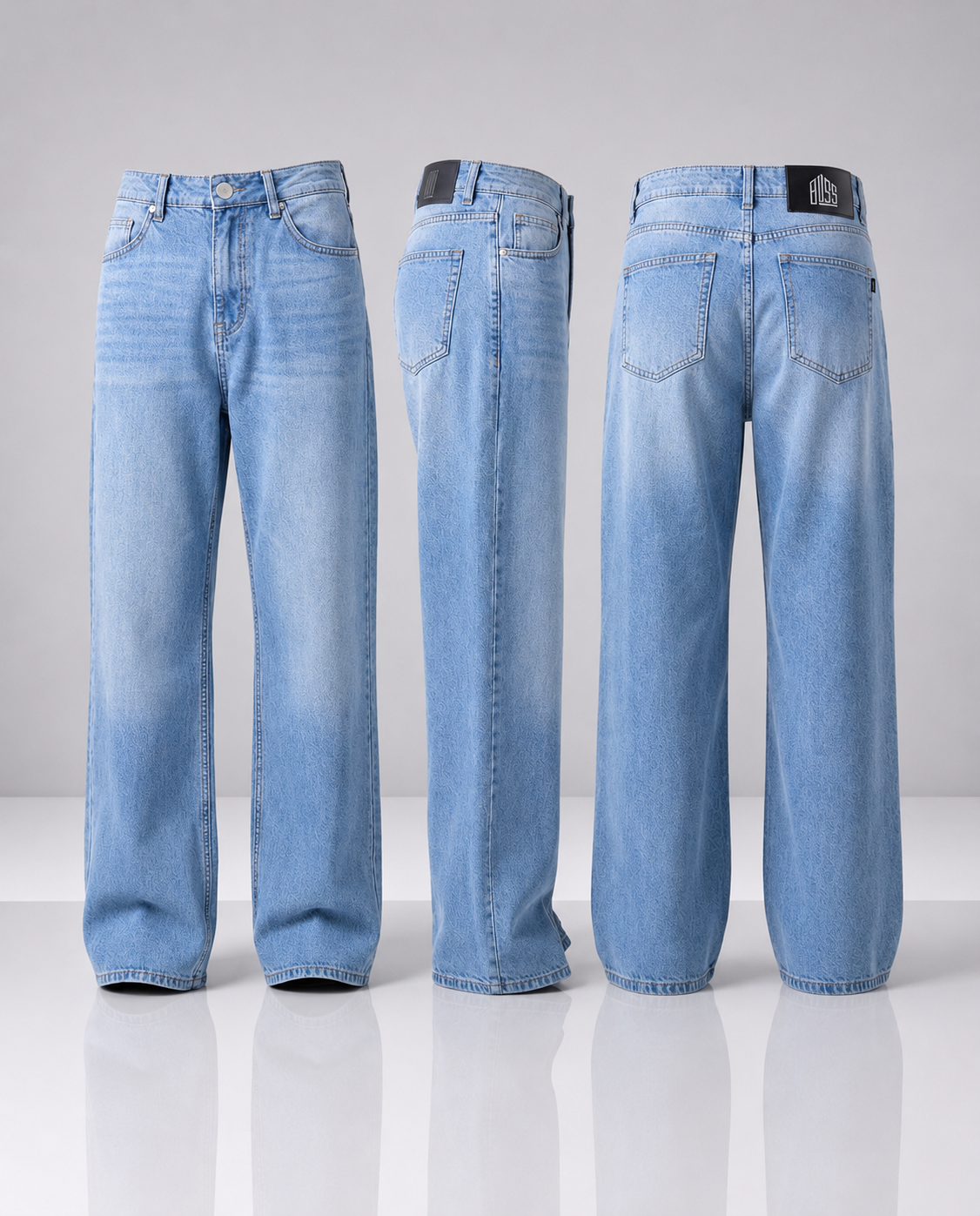 Skyrush Denim 5 Pocket - Straight Fit Baggy Full Pant