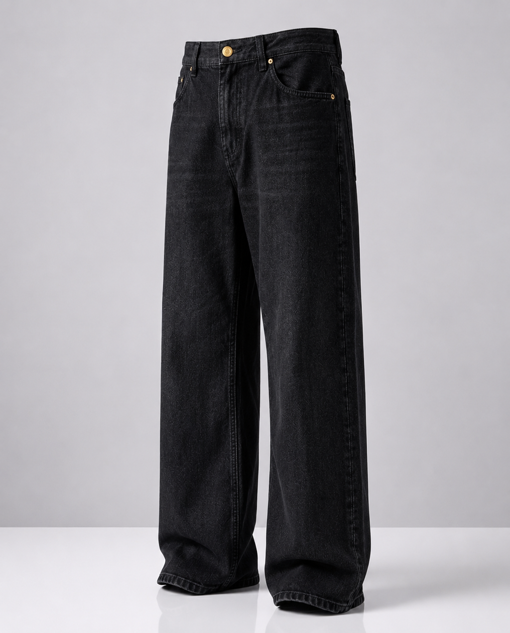 Smokenite Denim 5 Pocket - Straight Fit Baggy Full Pant
