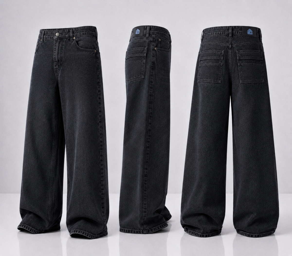Midnight Flow Baggy Denim 5 Pocket - Baggy Full Pant