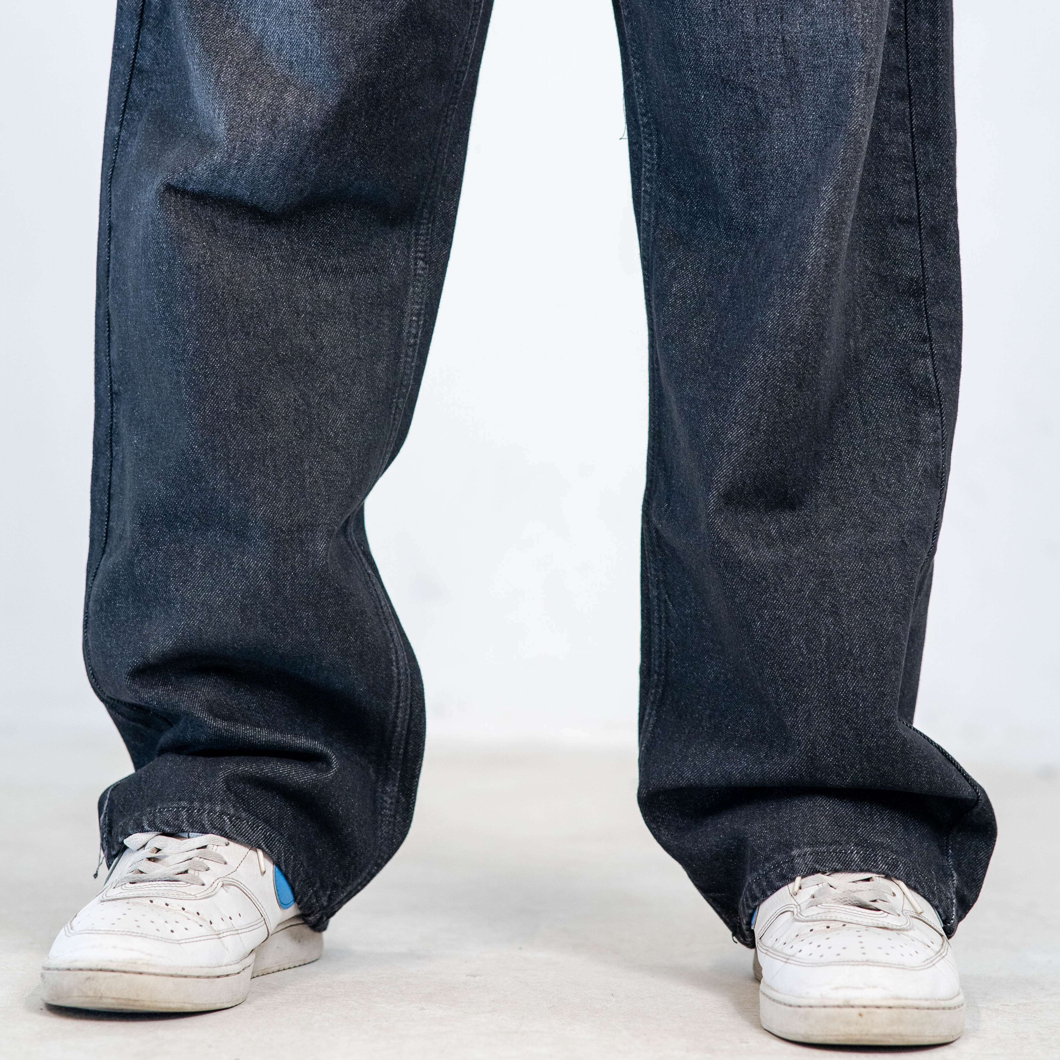 Obscuro Denim 5 Pocket - Straight Fit Baggy Full Pant