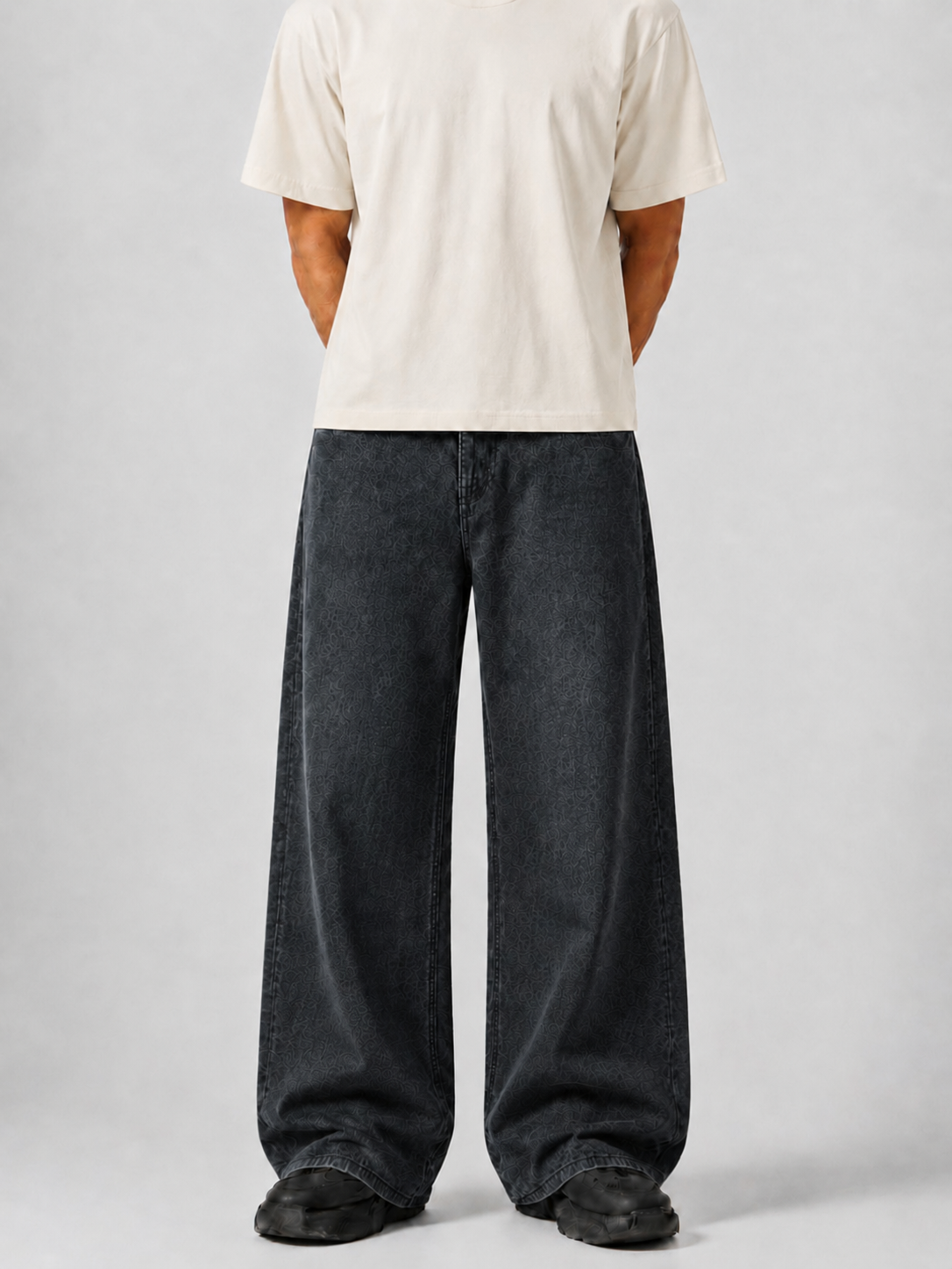 Midnight Flow Baggy Denim 5 Pocket - Baggy Full Pant