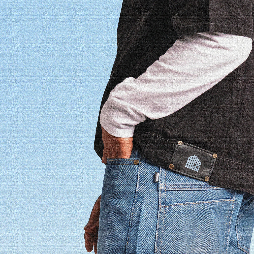 Black Denim Jersey