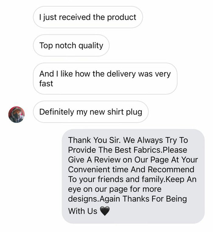 BLISS Clothing customer review screenshot