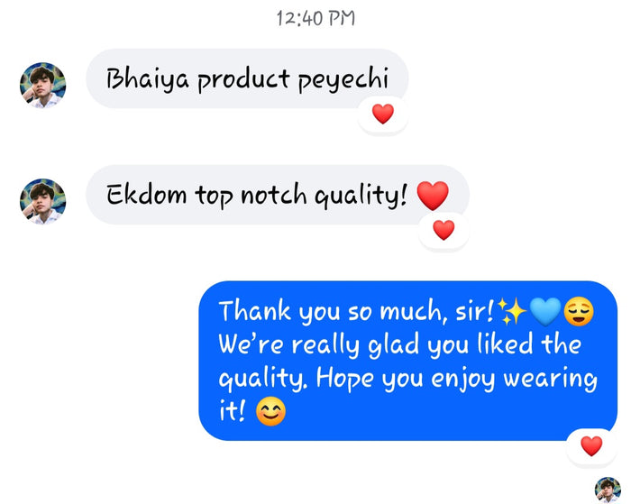 BLISS Clothing customer review screenshot